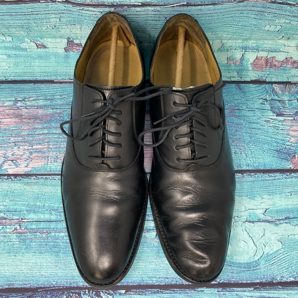 Cole Haan Men\'s Warren Cap Toe Oxford Black C20155